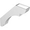 Ekena Millwork 5 1/2-in. W x 30-in. D x 34-in. H Olympic Architectural Grade PVC Knee Brace BRCP055X30X34OLY - alternate 2